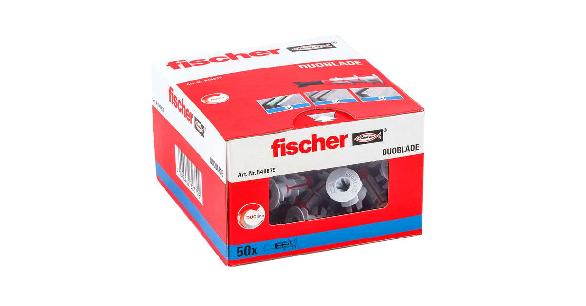 Cheville autoforeuse pour plaques de carton pl tre fischer